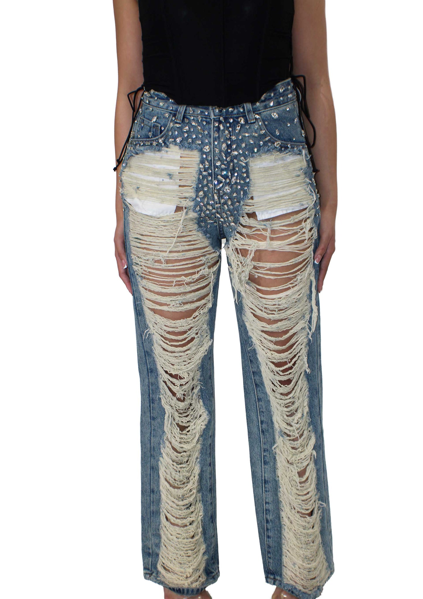 Tricia Bedazzled Jeans
